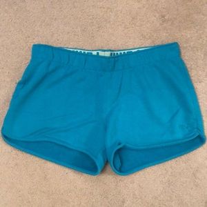 Puma XL athletic/leisure shorts, no lining, teal